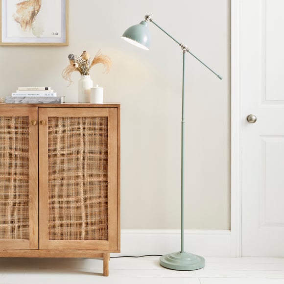 Gold floor deals lamp dunelm