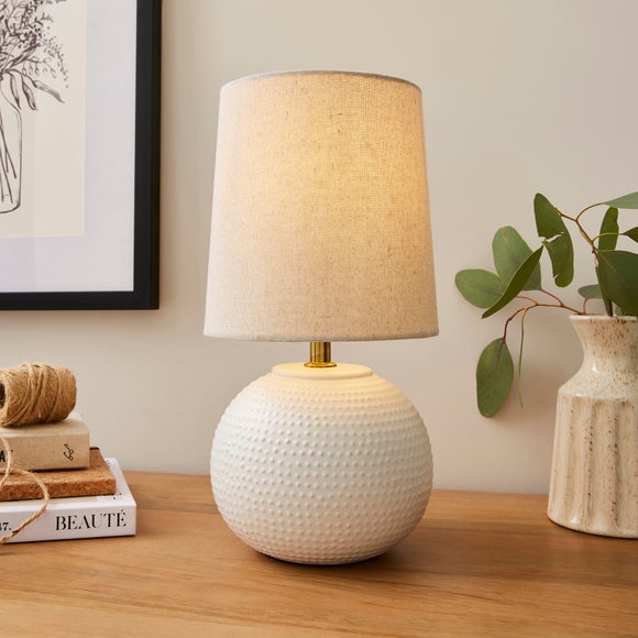 Dunelm ceramic outlet lamp