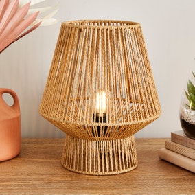 Kabir String Mushroom Table Lamp
