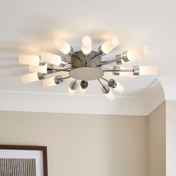 Wilde 16 Light Led Flush Ceiling Light