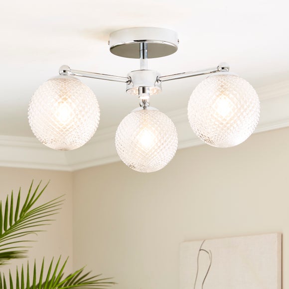 Dunelm white ceiling deals light