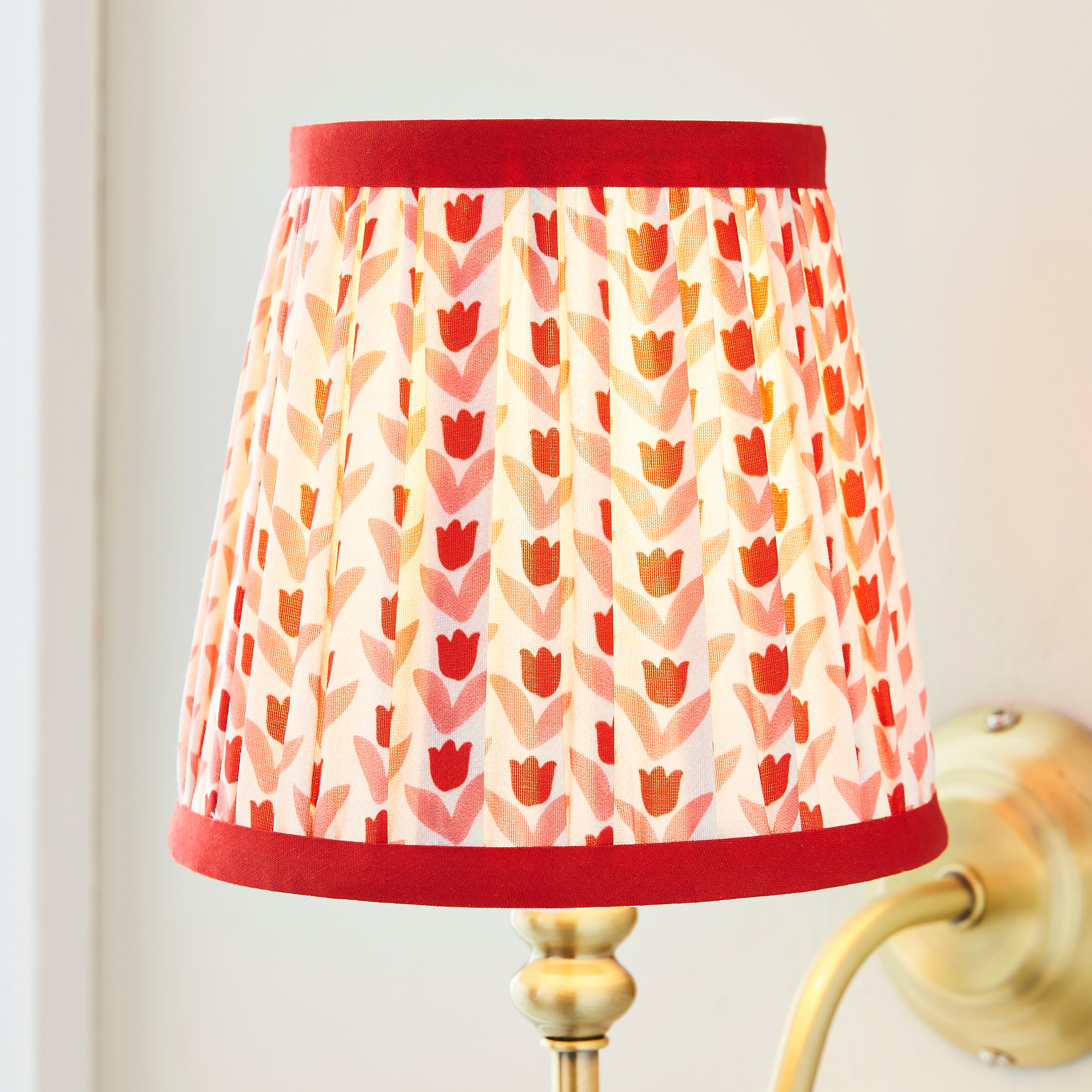 Pride & Joy Red Candle Lamp Shade