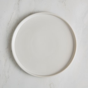 White Stacking Side Plate