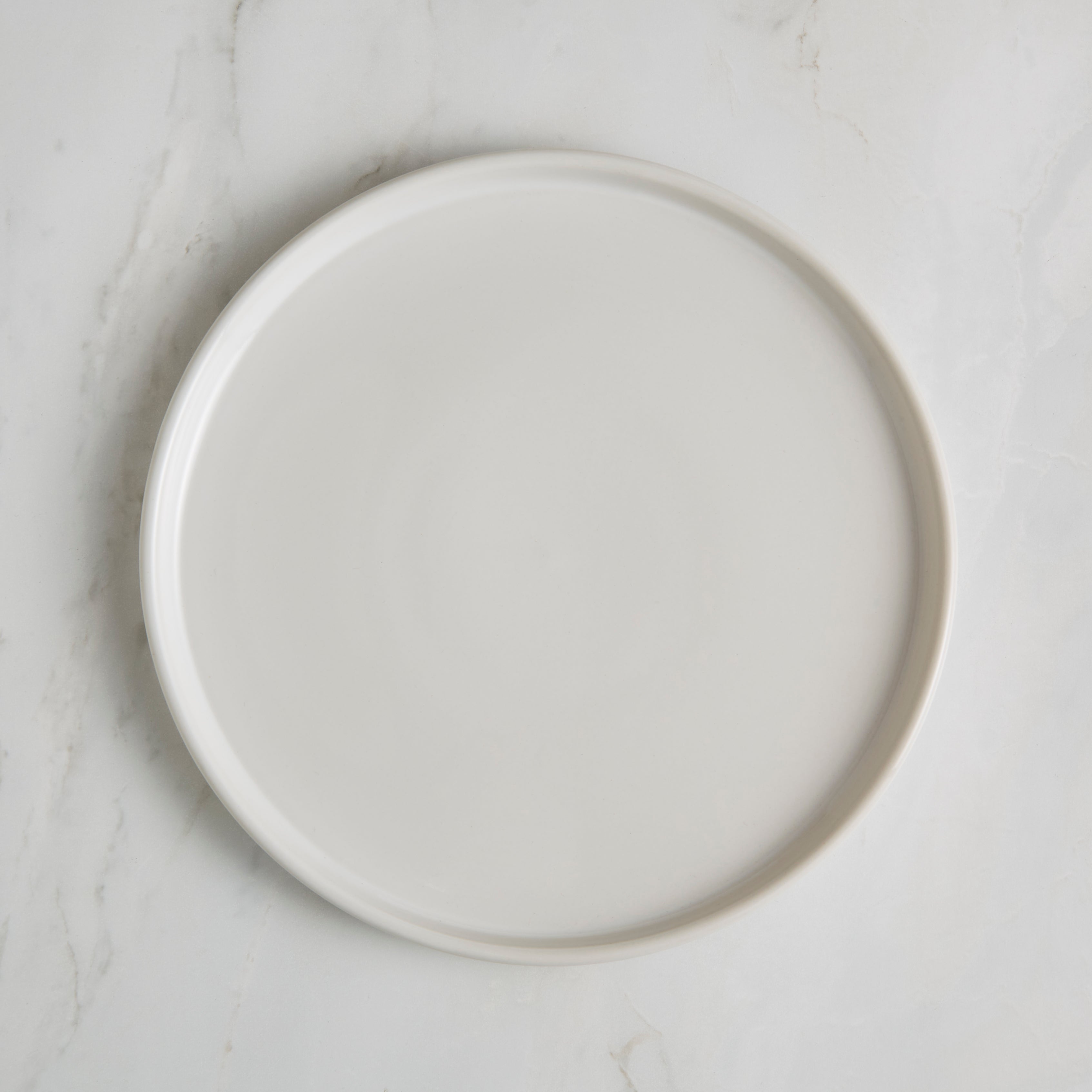 White Stacking Side Plate