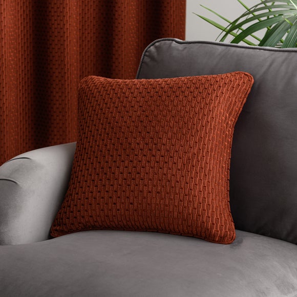 Burnt orange hot sale cushions dunelm