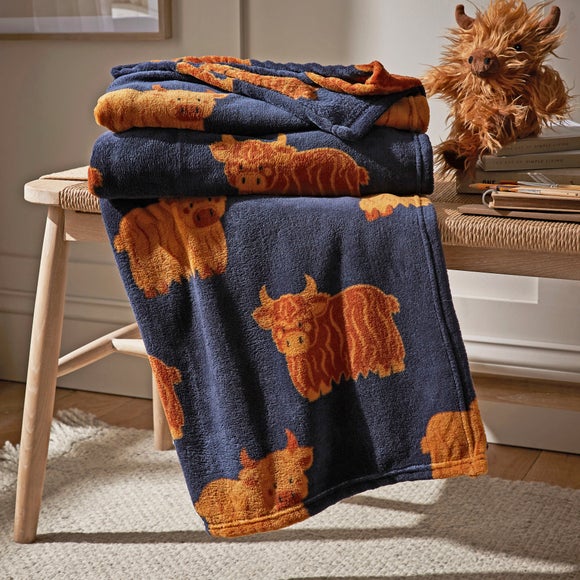 Dunelm fleece throw new arrivals