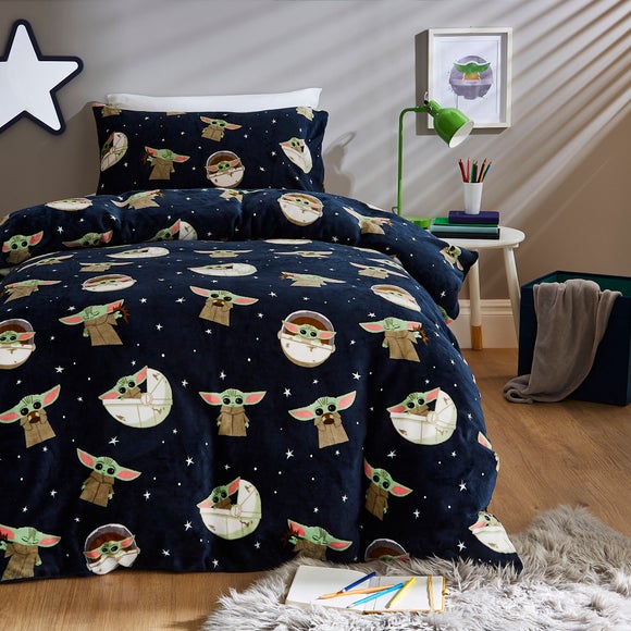 Dunelm fleece online bedding