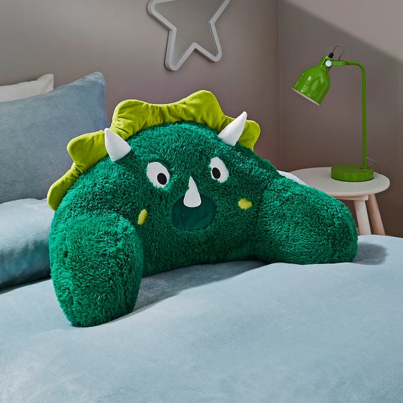 3D Dinosaur Cuddle Cushion Dunelm