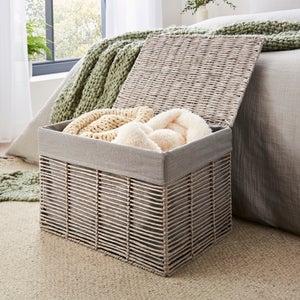Purity Large Woven Storage Trunk