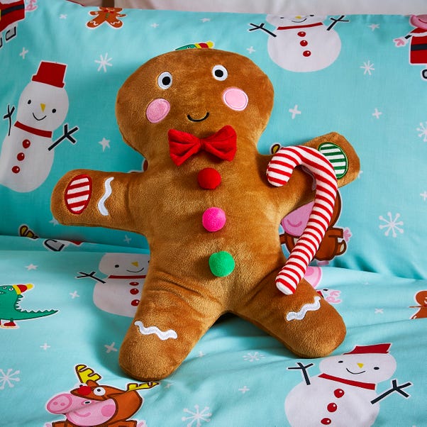 Gingerbread Plush Cushion image 1 of 3