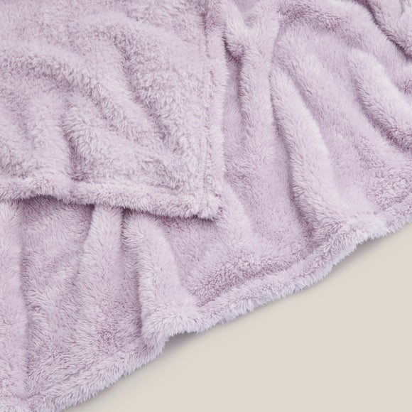 Teddy Bear Throw Dunelm