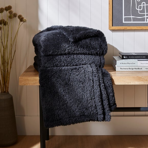 Dunelm fleece blanket new arrivals