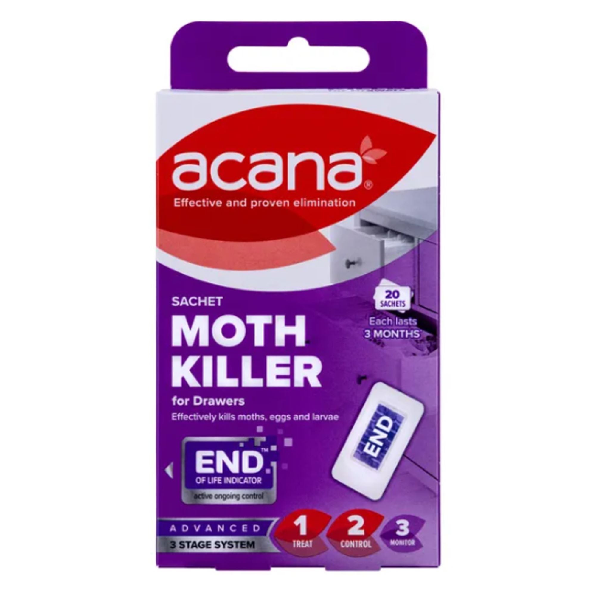 Pack of 20 Sachet Moth Repellent