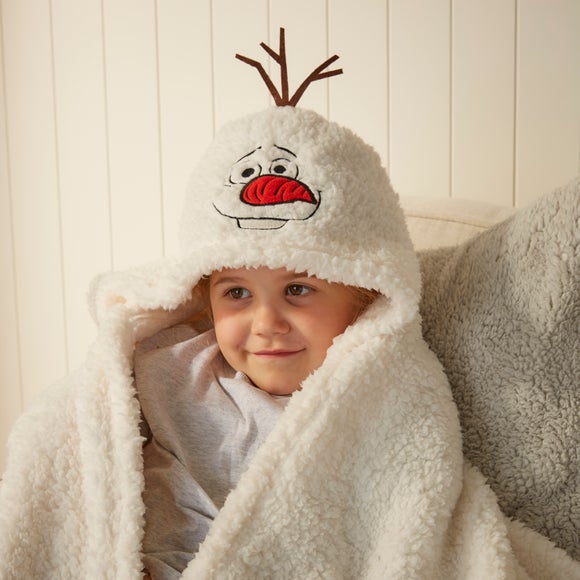 Olaf Hooded Blanket Dunelm