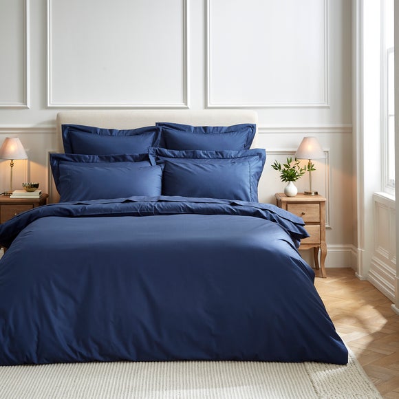 Dorma Crisp & Fresh 400 Thread Count Egyptian Cotton Percale Duvet Cover