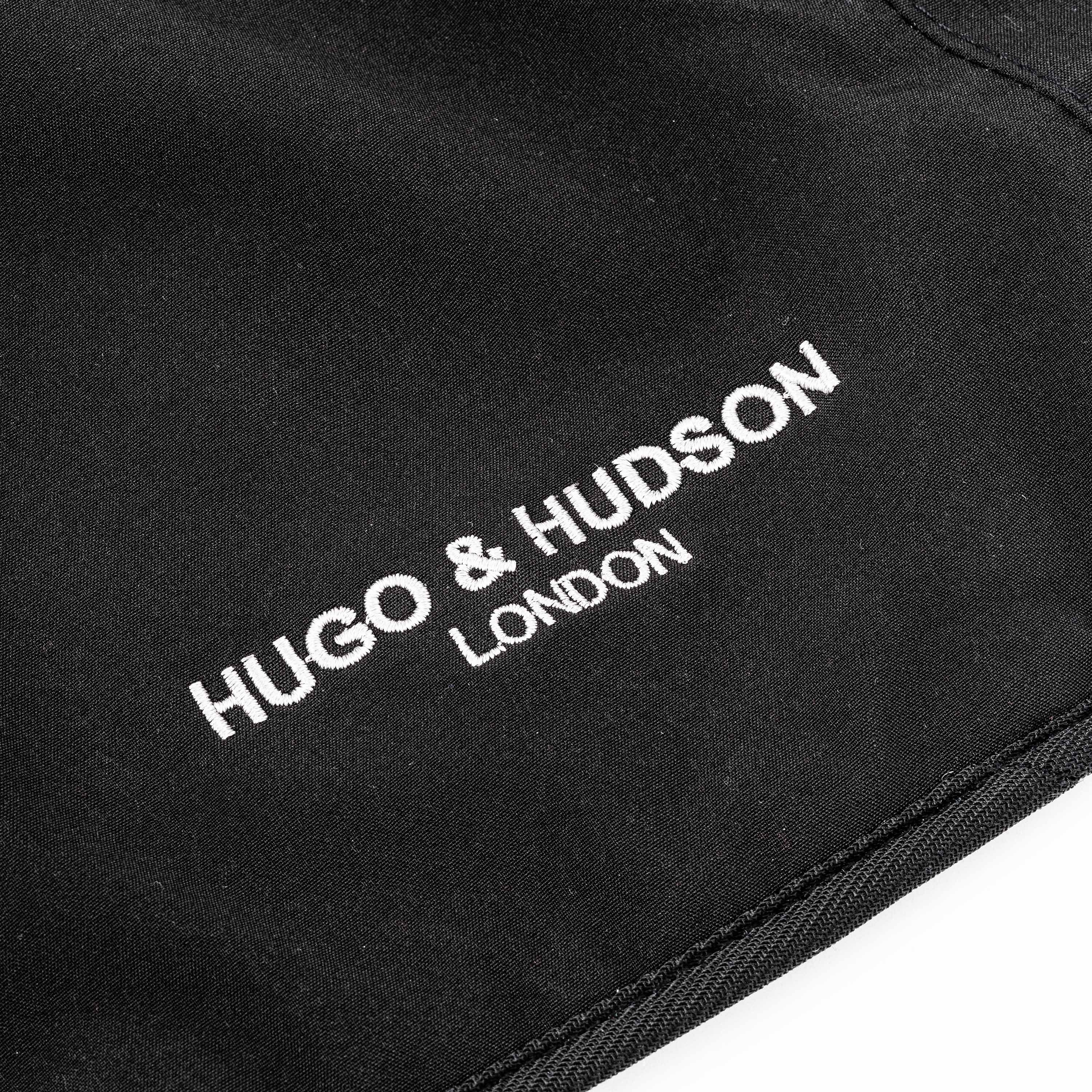 Hugo & Hudson Black Thermal Dog Coat | Dunelm