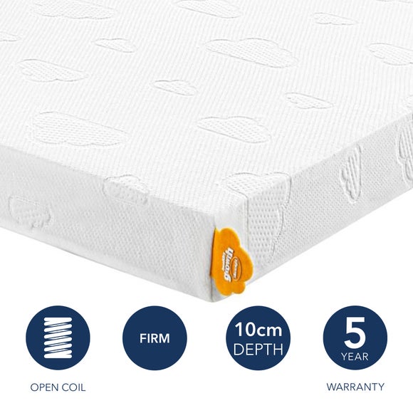 Cot bed mattress dunelm best sale