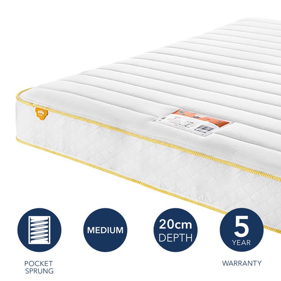 Silentnight Astro Eco 600 Kids Pocket Mattress