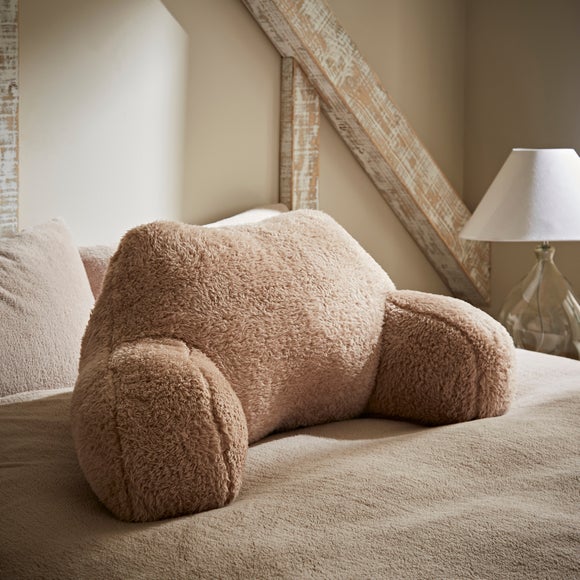 Dunelm teddy sales bear cuddle cushion