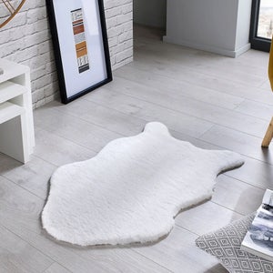 Supersoft Single Pelt Faux Fur Washable Rug