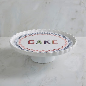 Scalloped Cake Stand