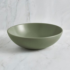 Stoneware Cereal Bowl, Sage
