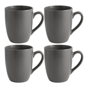 Set of 4 Stoneware Mugs