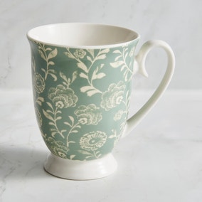 Ella Floral Footed Tea Cup