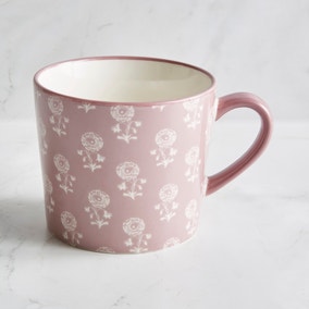 Lilac Floral Mug