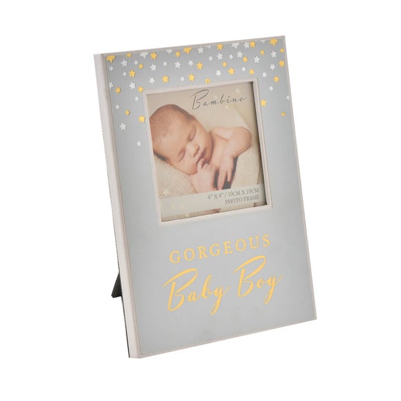 Click to view product details and reviews for Bambino Paperwrap Baby Boy Photo Frame.