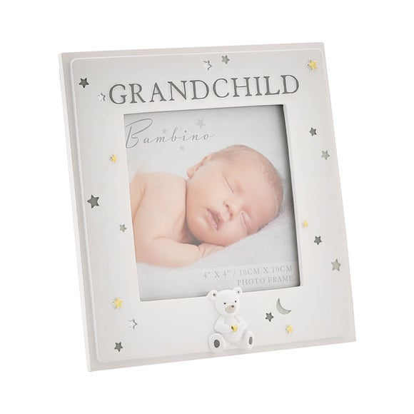 Click to view product details and reviews for Bambino Resin Grandchild Photo Frame.