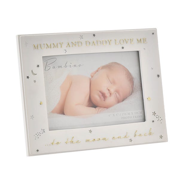 Bambino Mummy & Daddy Love Me To The Moon & Back Photo Frame image 1 of 5