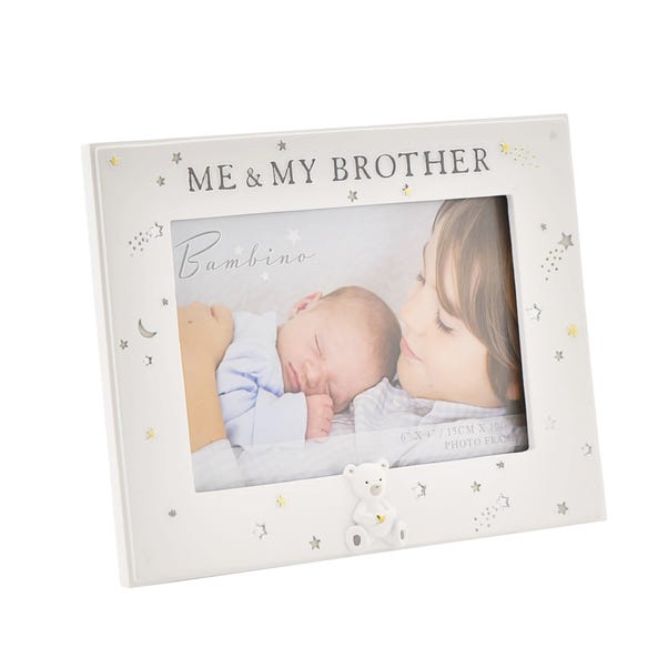 Bambino Resin Me & My Brother Photo Frame image 1 of 5
