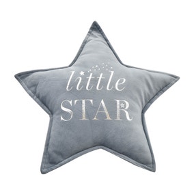 Bambino Little Star Velvet Cushion