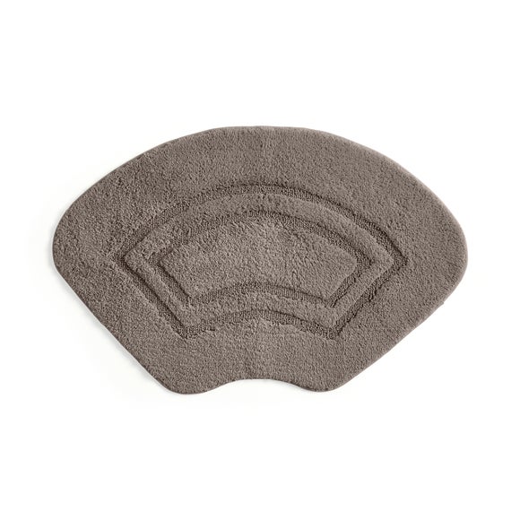 Luxurious Cotton Oval Bath Mat Dunelm