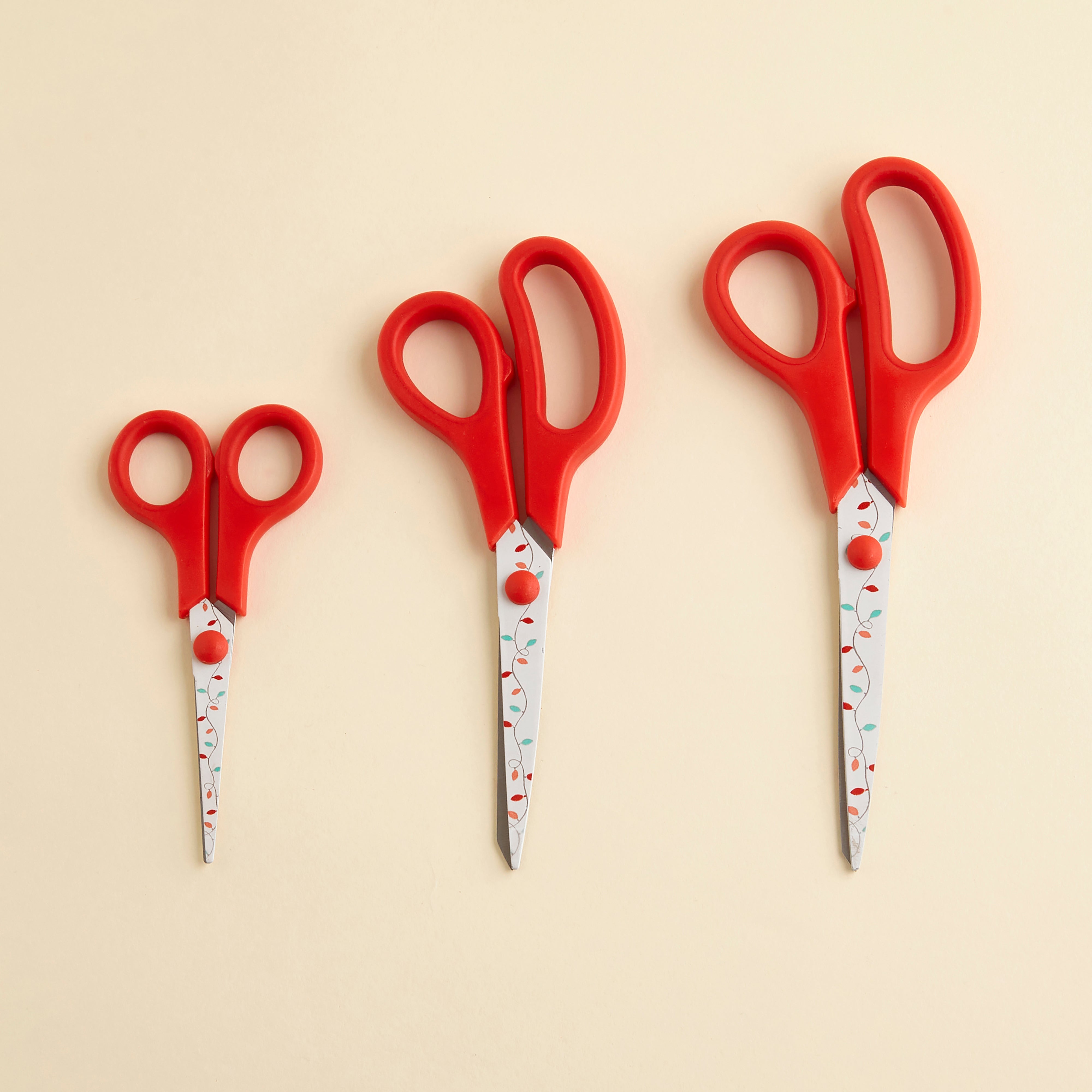 Pack of 3 Festive Joy Scissors | Dunelm