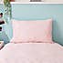 Floral Multicoloured Reversible Duvet Cover and Pillowcase Set Single Pink undefined