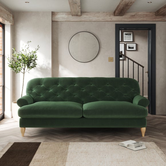 Valenza sofa gold deals velvet