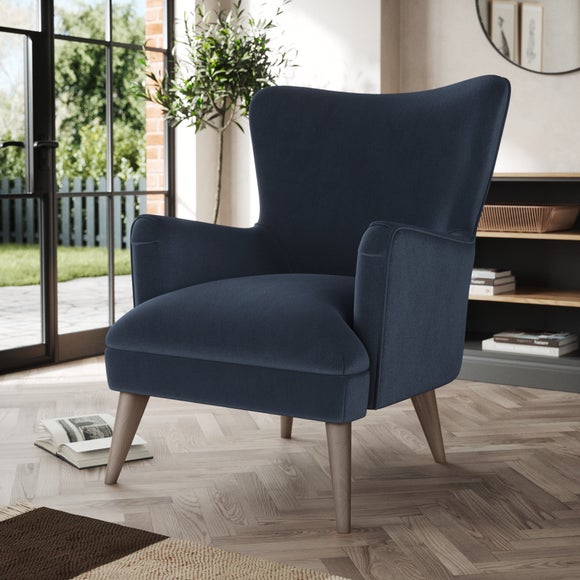 High back deals wing chair dunelm