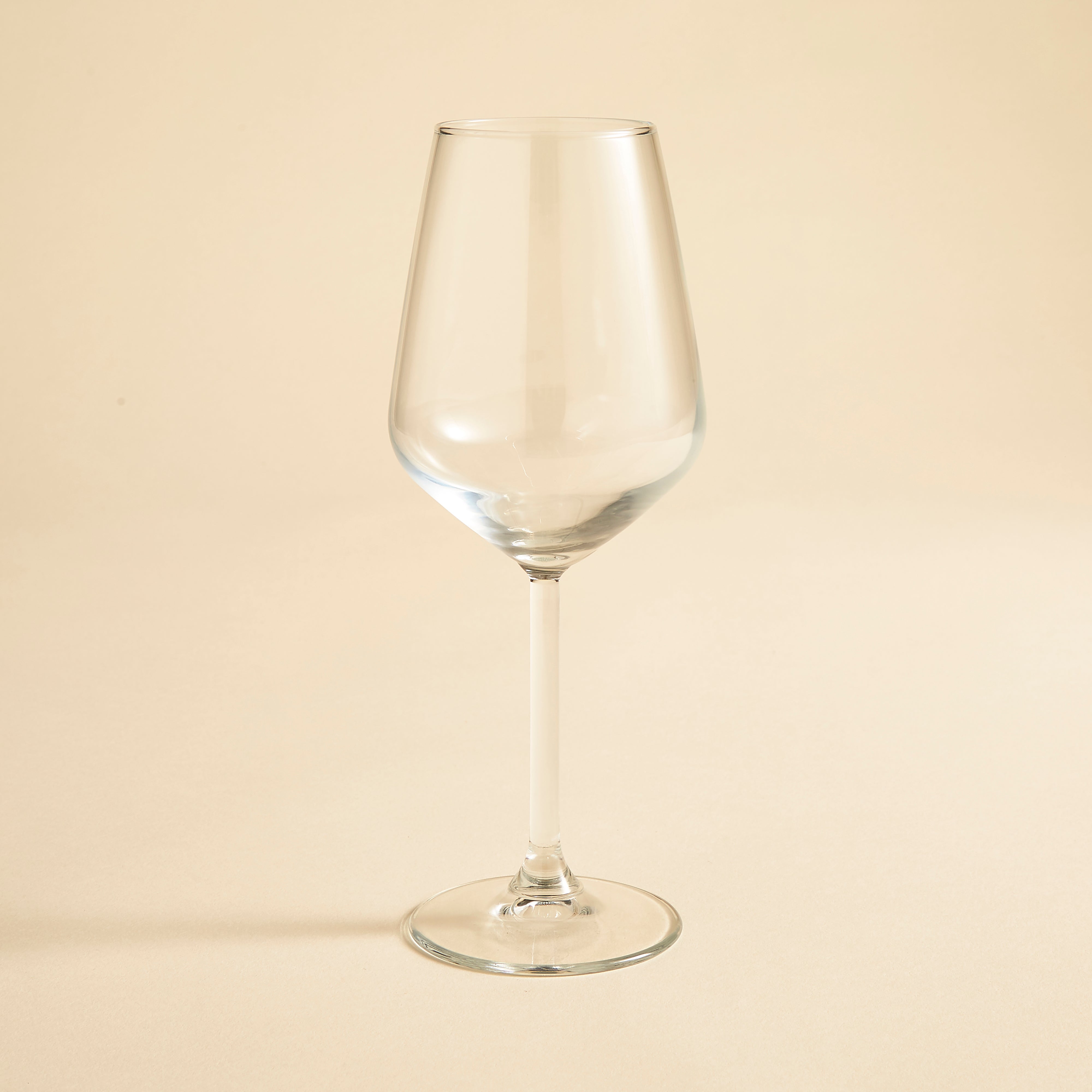 Dunelm Allegra White Wine Glass Clear