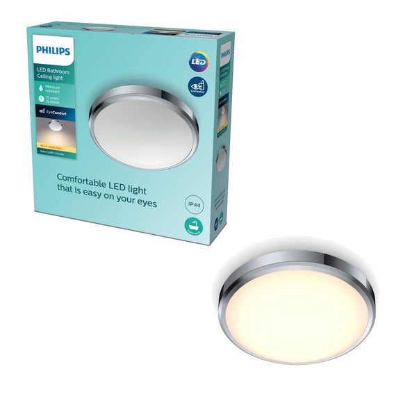 Philips Doris Integrated Led Ceiling Light Warm White White