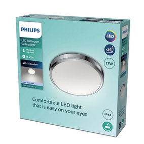 Philips Doris Cool White Integrated LED Flush Ceiling Light