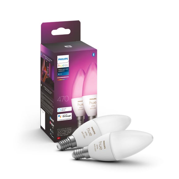 Philips hue deals candle light bulbs