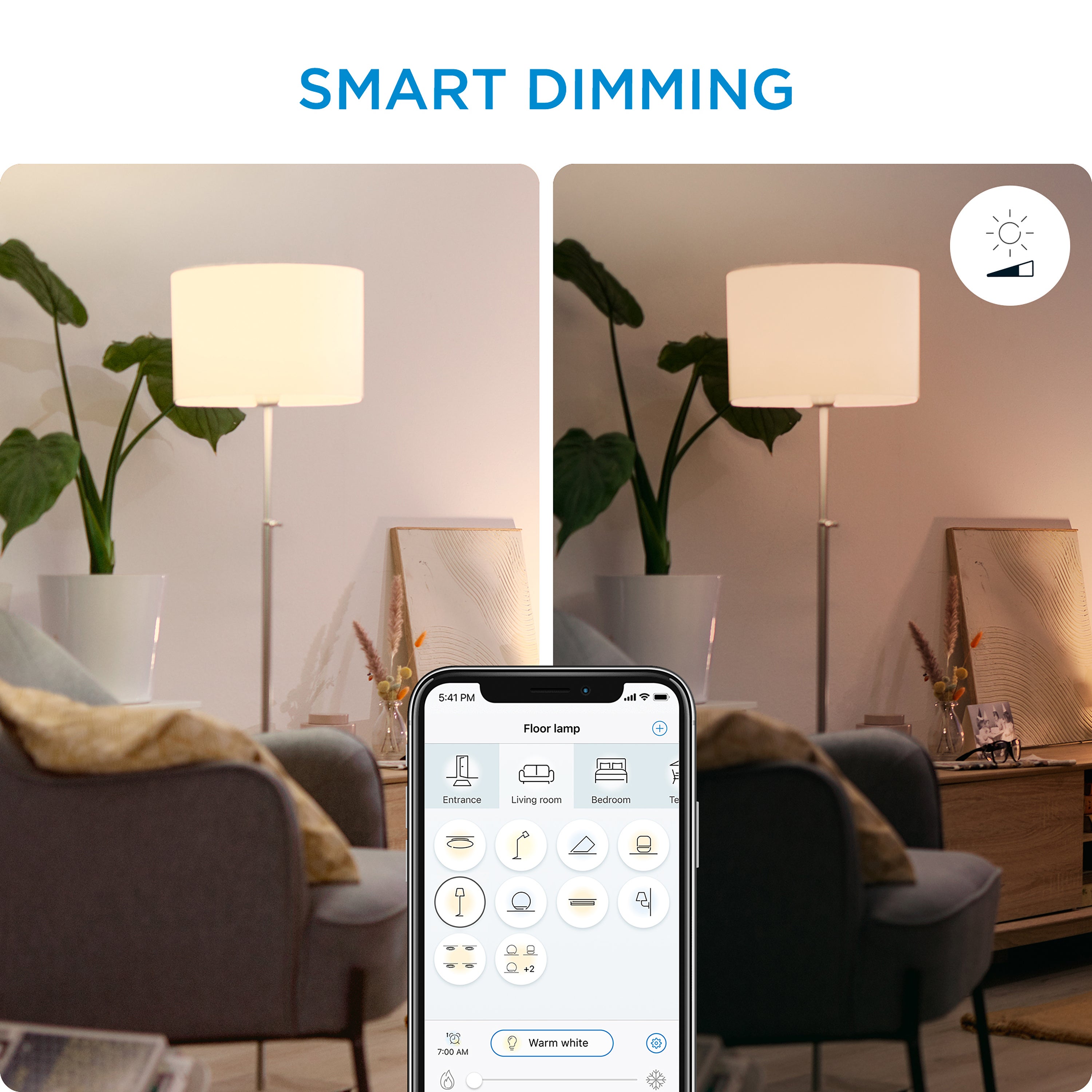 WiZ Imageo Smart 3 Light LED Adjustable Spotlight | Dunelm