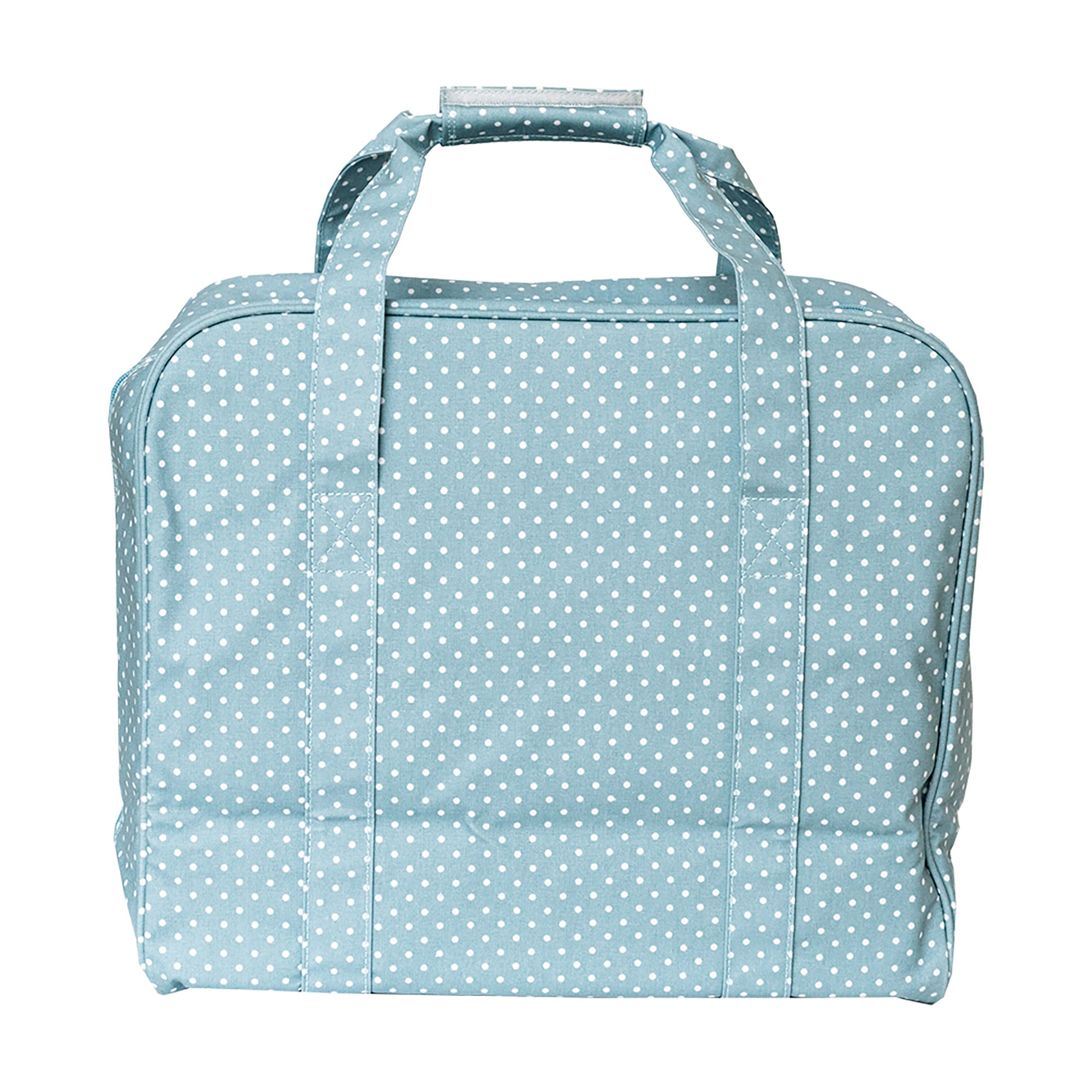 Blue Tiny Dots Sewing Machine Bag | Dunelm