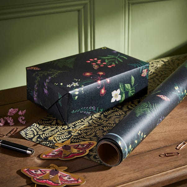 3m Recyclable Moorland Flora Wrapping Paper image 1 of 7