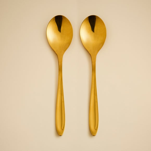 Set of 2 Serving Spoons Dunelm