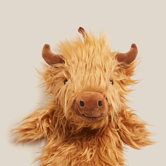 Hamish the Cow Long Hot Water Bottle Dunelm