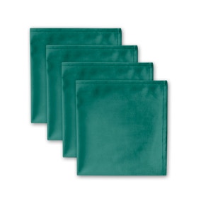 Set of 4 Recycled Velour Napkins