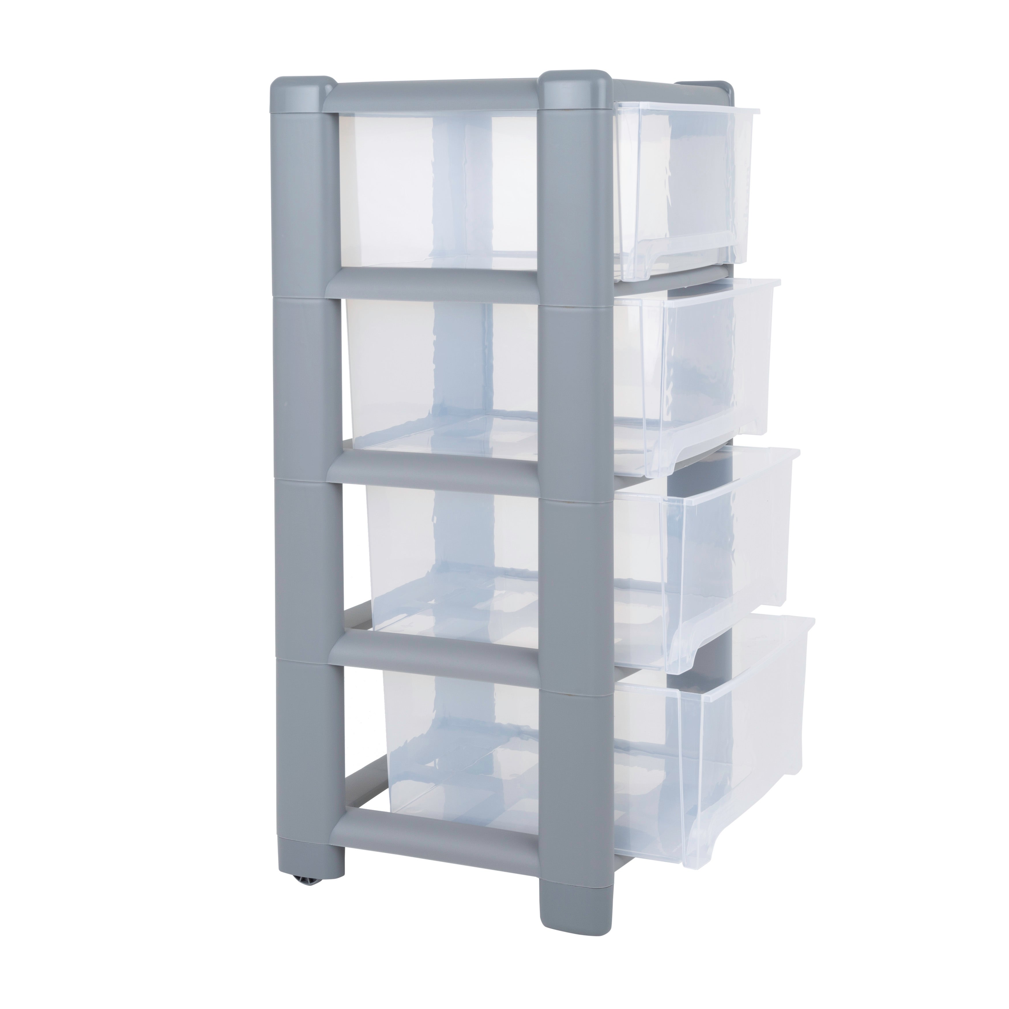 Wham Deep 4 Drawer Storage Tower Unit | Dunelm